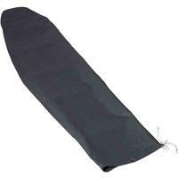 Outsunny Parasol Cover, Patio Cantilever Cover, Banana Umbrella Protector with Rod, Zipper for Outdoor Garden, Patio, Dark Grey