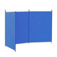 Outsunny Camping Windbreak Portable Wind Blocker Privacy Wall, 4.5m x 1.5m