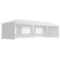 Outsunny 9m x 3m Outdoor Garden Gazebo Wedding Party Tent Canopy Marquee White
