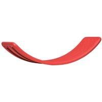 ZONEKIZ Balance Board Kids Wobble Board, Stepping Stone, Montessori Toy for Children, Nursery Toy, for Ages 3-6 Years, 82 x 27.5 x 19.5cm - Red