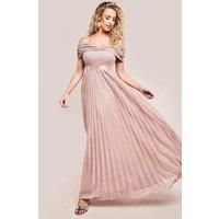Bardot Pleated Skirt Maxi