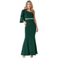 Off The Shoulder Flair Maxi Dress