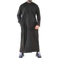 Thobe Jubba Saudi Islamic Arabic Eid Cotton Kaftan Jubbah Umrah Robe