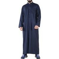Thobe Jubba Saudi Islamic Arabic Eid Cotton Kaftan Jubbah Umrah Robe