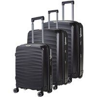 Hard Shell Classic Suitcase Set 8 Wheel Cabin Luggage Trolley Case Travel Bag