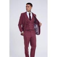 Eton Wool Tweed Three Piece Slim Fit Suit