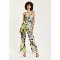 Multicolour Abstract Print Jumpsuit