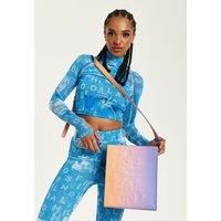 Logo Embossed Crossbody Bag