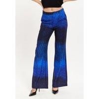 Abstract Print Tailored Trousers