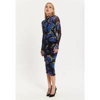 Flower Of Mars Midi Dress
