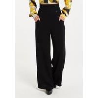 Black Wide Leg Trousers