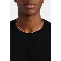 Cernucci Men's 2.5mm Micro Tennis Chain - Gold in Metallic Gold | Size: 18 inches