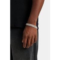 14mm Iced Prong Link Bracelet