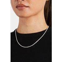 Womens 2.5mm Micro Tennis Chain