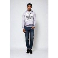 Validate Men's Varsity Hoodie in Grey | Size: Large