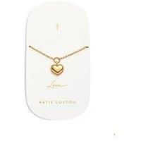Katie Loxton Love Heart Bracelet , Gold , Bracelet , 18Cm + 3Cm Extender