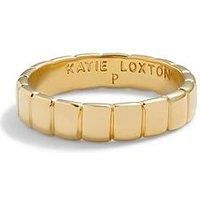 Katie Loxton Amulet Skinny Ring , Gold , Ring