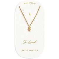 Katie Loxton So Loved Waterproof Gold Sentiment Necklace
