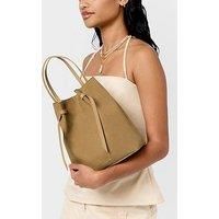 Katie Loxton Celina Suedette Bucket Bag - Camel Suedette