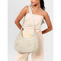 Katie Loxton Nylon-Lux Sling Bag - Chalk