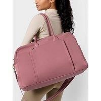 Katie Loxton Nylon-Lux Weekend Bag - Deep Rose