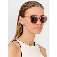 Katie Loxton Santorini Sunglasses - Pink Transparent
