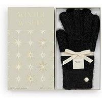 Katie Loxton Gift Boxed Soft Knit Gloves - Black