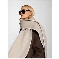Katie Loxton Whipstitch Scarf - Taupe