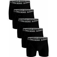 Björn Borg- 5 Pairs Mens Boxer Briefs | Cotton Stretch Boxers Shorts Underwear