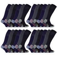 24 Pairs Durable Knee High Work Socks