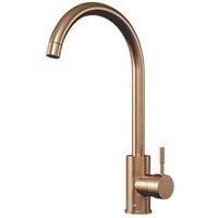 ETAL Holly Single Lever Kitchen Mixer Tap Brushed Copper (103JL)