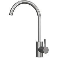 ETAL Holly Single Lever Mono Mixer Kitchen Tap Brushed Steel (335XR)