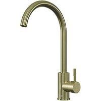 ETAL Holly Single Lever Kitchen Mixer Tap Brushed Brass (724JL)