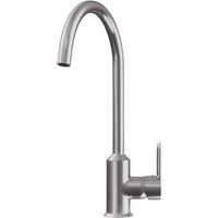 ETAL Entice Single Lever Mono Mixer Kitchen Tap Brushed Steel (847VN)