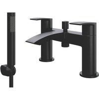 ETAL Spear Deck-Mounted Bath Shower Mixer Tap Matt Black (638YU)