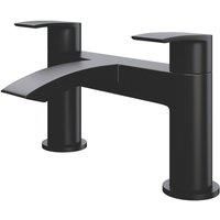 ETAL Spear Deck-Mounted Bath Filler Tap Matt Black (197YU)