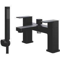 ETAL Lanza Deck-Mounted Bath Shower Mixer Tap Matt Black (852YU)