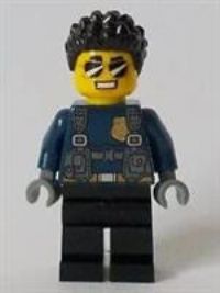 LEGO City Duke Detain Policeman Minifigure from 60246
