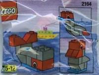 Classic LEGO Polybag 2164 Set Whale Animal Promotional Exclusive Promo Build