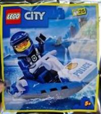 LEGO CITY MINIFIGURE + WATER SCOOTER POLYBAG 952309 NEW SEALED FREE POSTAGE