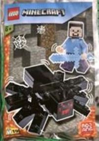 Minecraft LEGO Foilpack 662207 Steve with Spider Foil Pack Rare Collectable