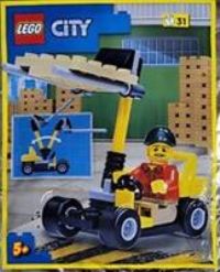 LEGO City Forklift Driver with Truck Foil Pack Set 952212 (Bagged)