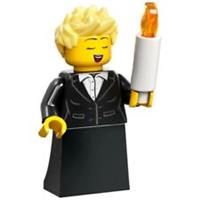 LEGO City Christmas Carol Singer Minifigure from 60381
