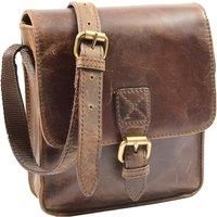 Mens Boys Bags Casual Leather Cross Body Travel Organiser Bag Black Brown Tan