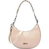Womens Leather Classic Hobo Style Twist Handle Long Strap Zip Bag Multi Colours