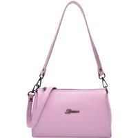 Womens Real Leather Shoulder Bag Small Size Handbag Chelo Black
