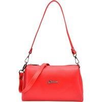 Womens Real Leather Shoulder Bag Small Size Handbag Chelo Black