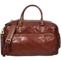 Genuine Leather Large Size Holdall Travel Duffle Bag HOL716