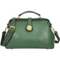 Womens Real Leather Bag Medium Size Doctor Handbag HOL848