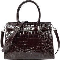 Women Real Leather Handbag Mid Size Organiser Top-Handle Style Handbag Noelle